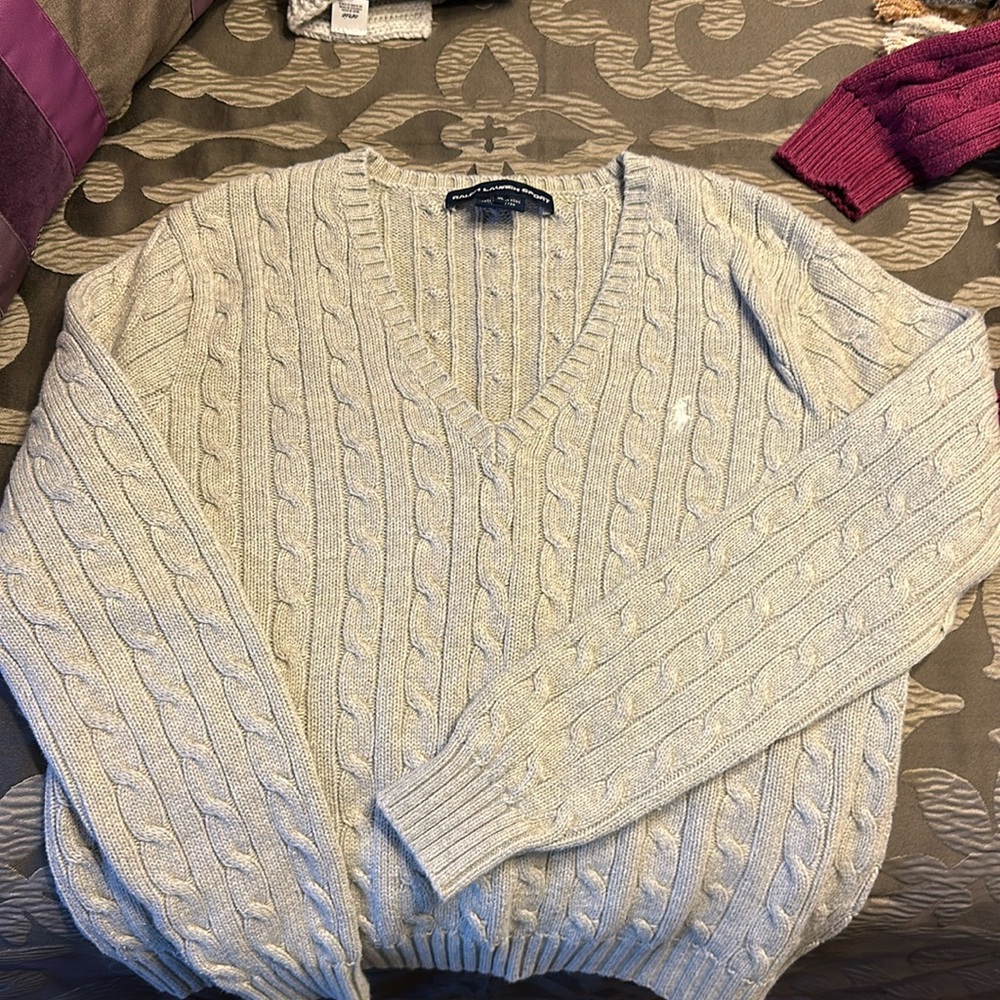 Ralph Lauren Sport cable sweater